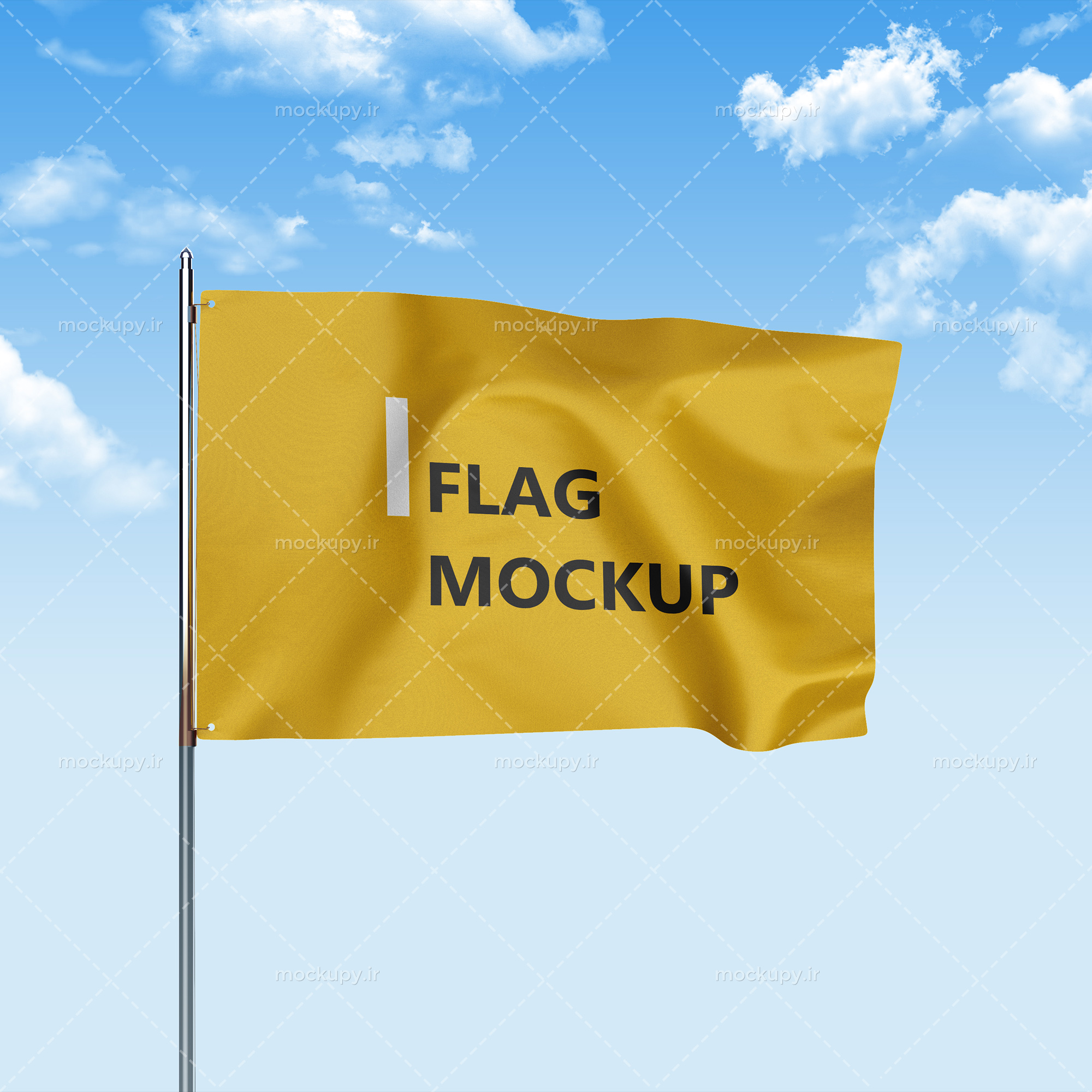 موکاپ پرچم
